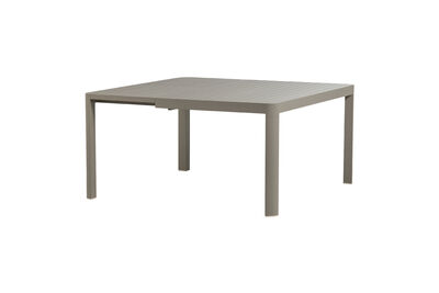 Ausziehbarer Gartentisch Aluminium Sand Ovara