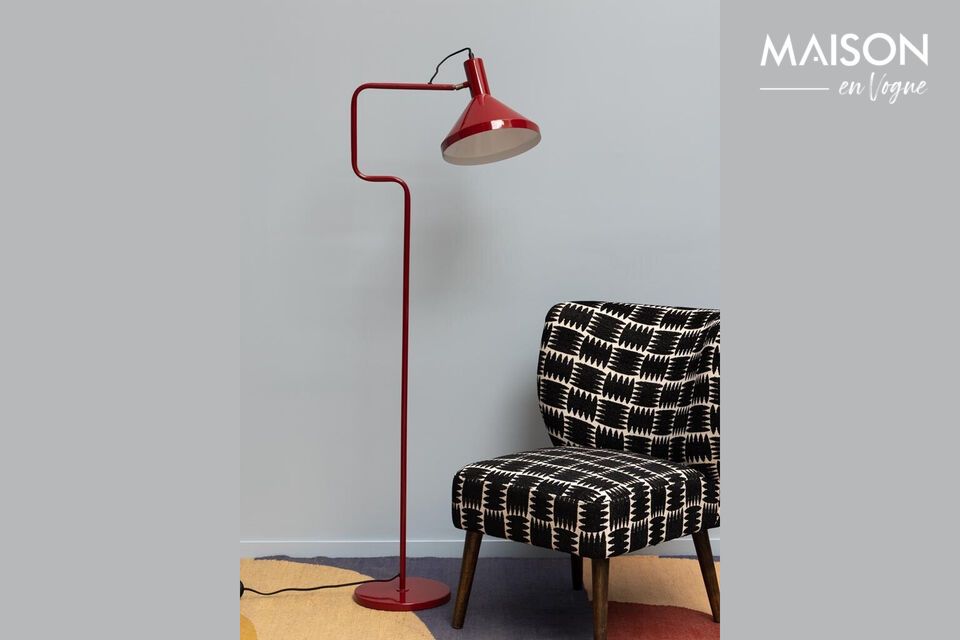 Its vibrant color catches the eye, adding a touch of energy and passion to your environment