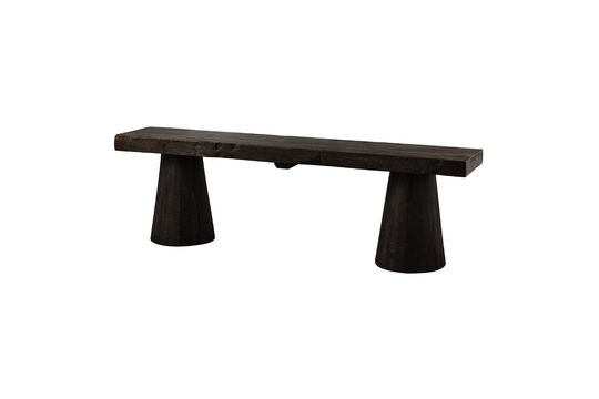 Voir la fiche produit banc 150 cm bois de manguier noir Clyde Banc 150 cm bois de manguier noir Clyde