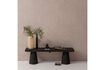Miniature Banc 150 cm bois de manguier noir Clyde 3