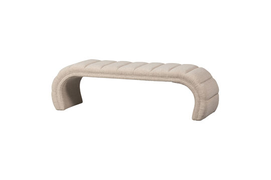 Banc 163 cm Tissu Naturel Traffic Détouré