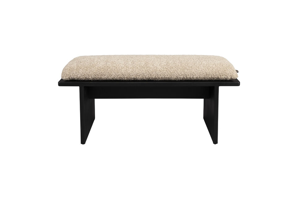 Banc 2 places en Hévéa brun Shiho DutchBone