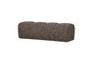 Miniature Banc à manger 164 cm bouclé marron chiné MOJO 1