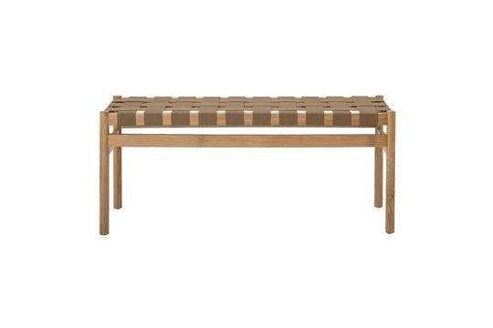 Banc brun en chêne Roel