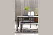 Miniature Banc de jardin en aluminium noir Vondel 3