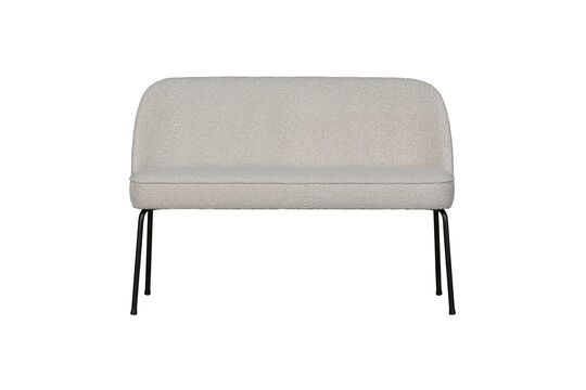 Voir la fiche produit banc de salle à manger 120 cm bouclé naturel VOGUE Banc de salle à manger 120 cm bouclé naturel VOGUE