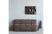 Miniature Banc de salle à manger 164 cm avec dossier bouclé mélange brun MOJO 2