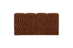 Miniature Banc de salle à manger 164 cm tissu côtelé brun rouille MOJO 3