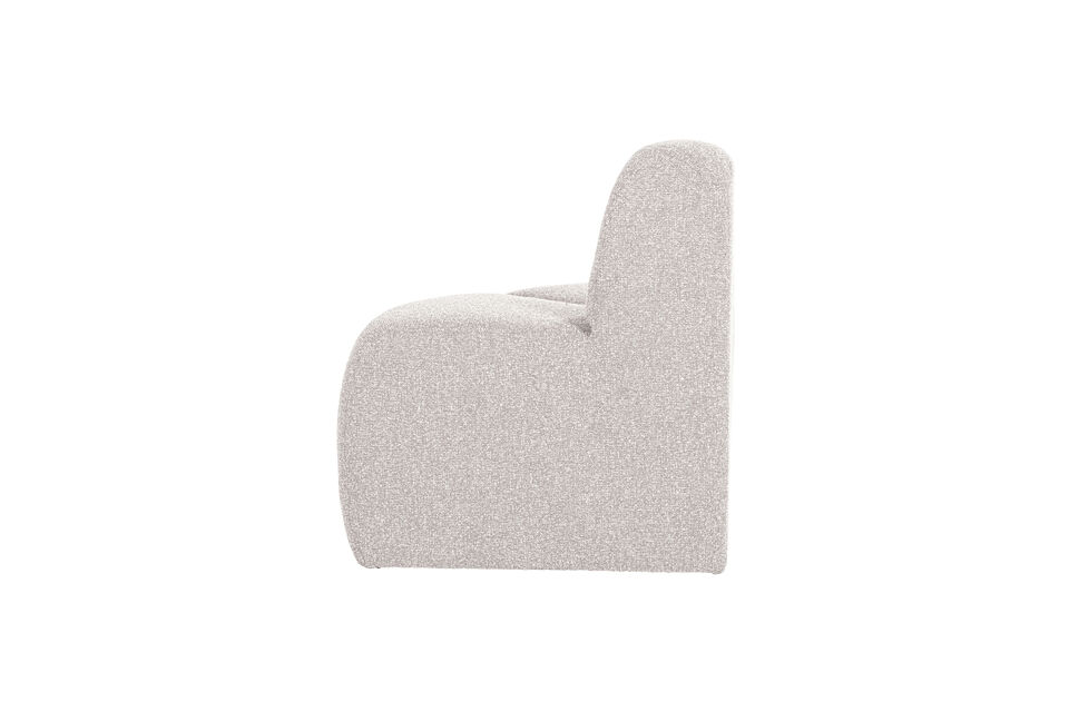 Surpiq&ucirc;res verticales ludiques Tissu boucl&eacute; luxueux Possibilit&eacute;s infinies de
