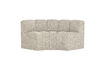Miniature Banc de salle à manger dossier demi-cercle bouclé beige Mojo 2