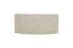 Miniature Banc de salle à manger dossier demi-cercle bouclé beige Mojo 4