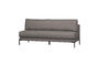 Miniature Banc de salle à manger élément 200 cm tissu gris Couple Détouré