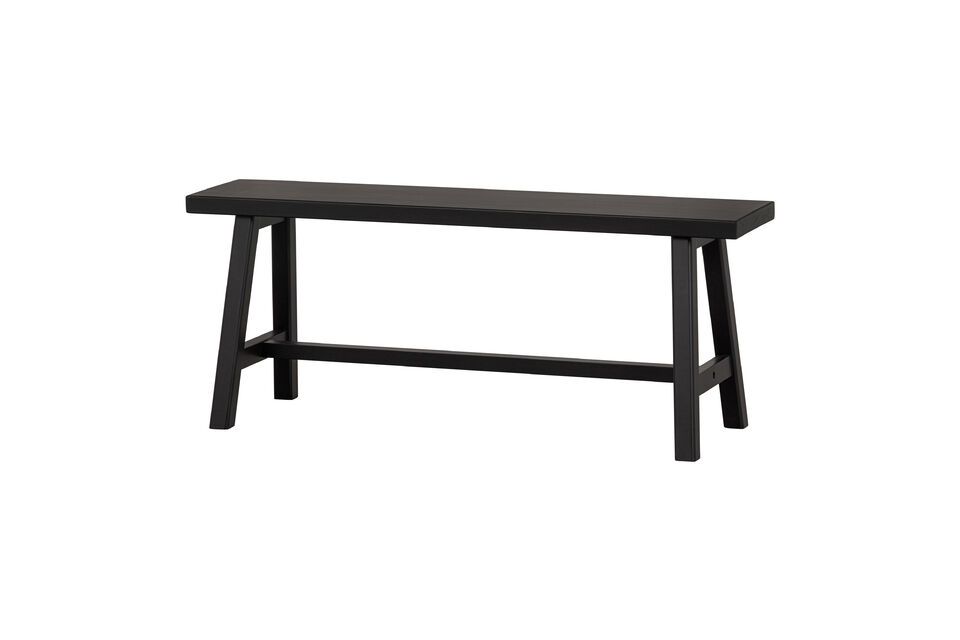 Banc décoratif en bois noir Imme Woood