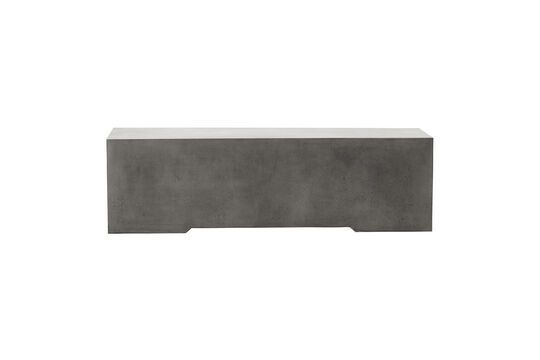 Banc en béton gris Ceme