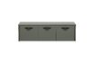 Miniature Banc en bois avec casier gris Stage 1