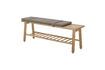 Miniature Banc en bois d'hévéa Linde 4