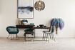 Miniature Banc en bois noire Ohio 3