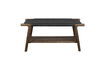 Miniature Banc en chêne noyer Kintaro 1