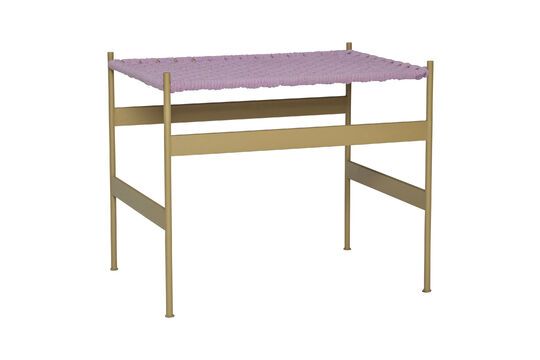 Banc en coton ocre Peri