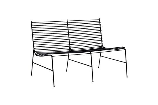 Banc en métal noir String