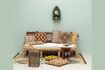 Miniature Banc en rotin beige Origan 2