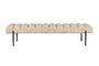 Miniature Banc en tissu beige Jethro Détouré