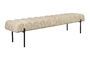 Miniature Banc en tissu beige Jethro Détouré