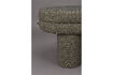 Miniature Banc en tissu chiné brun à pieds cylindriques Fern 6