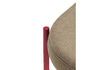 Miniature Banc en tissu et métal rouge Klint 6