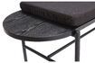 Miniature Banc en tissu noir Norm 5