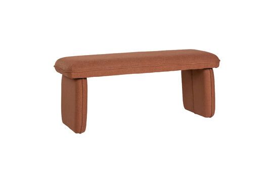 Banc en tissu orange Mellow