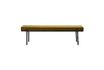 Miniature Banc en velours olive Lao 1