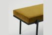 Miniature Banc en velours olive Lao 2