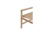 Miniature Banc tabouret en bois beige Heritage 5