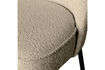Miniatura Banco de comedor 120 cm boucle beige Vogue 2