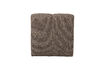 Miniatura Banco de comedor con respaldo 84 cm bouclé marrón melange Mojo 6