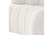 Miniatura Banco de comedor respaldo semicircular bouclé crudo MOJO 6