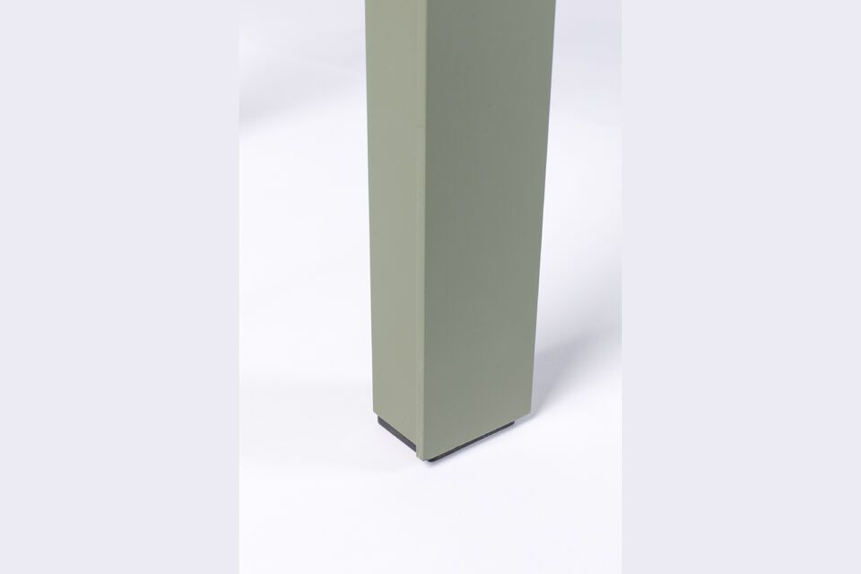 Banco de jardín 175 cm de aluminio verde Vondel - 9