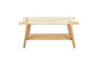 Miniatura Banco Kintaro Natural Clipped