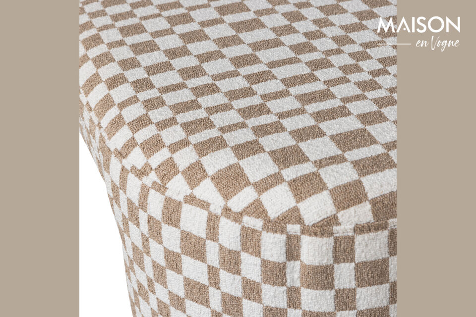 Características Nuestro tejido Chess es un textil tejido con un diseño único y un patrón de