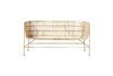 Miniature Banquette 2 places en rotin beige Cuun 1