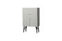 Miniature Bar Cabinet 146x90 cm Mango Wood Mist Carved Organic Clipped