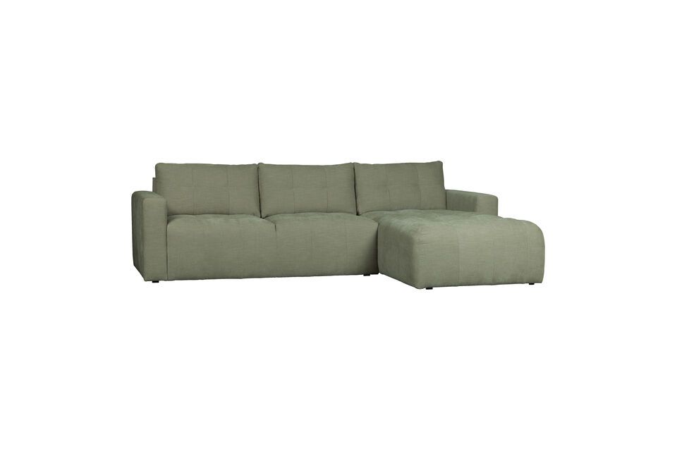 Upholstered in a soft