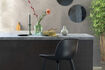 Miniature Bar stool 76 cm in black plastic Albert Kuip 4