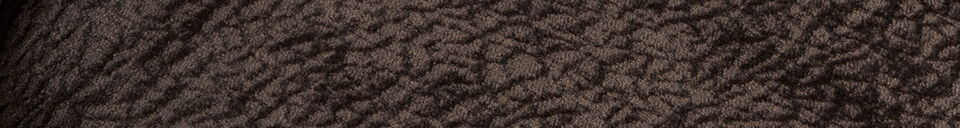 Material Details Bar stool 80 cm 3D chenille dark brown Vogue