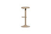 Miniature Bar stool 81 cm metal sand Isaac 1