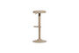 Miniature Bar stool 81 cm metal sand Isaac Clipped