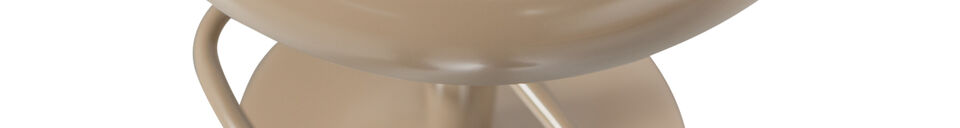 Material Details Bar stool 81 cm metal sand Isaac