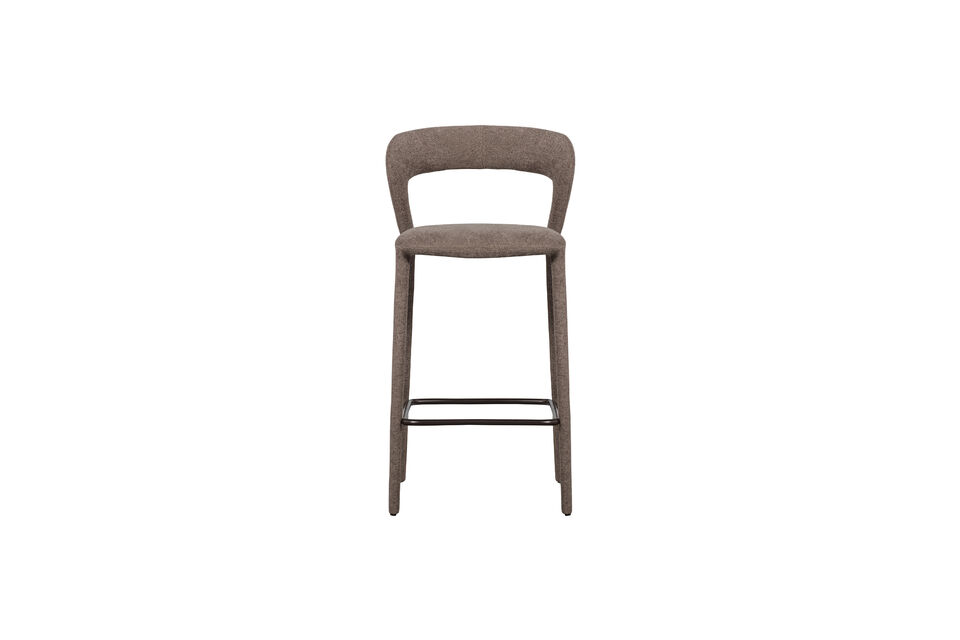 This bar stool, from the collection of Dutch interior brand WOOOD, has a modern and stylish look