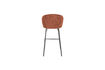 Miniature Bar stool in brown fabric Joa 5